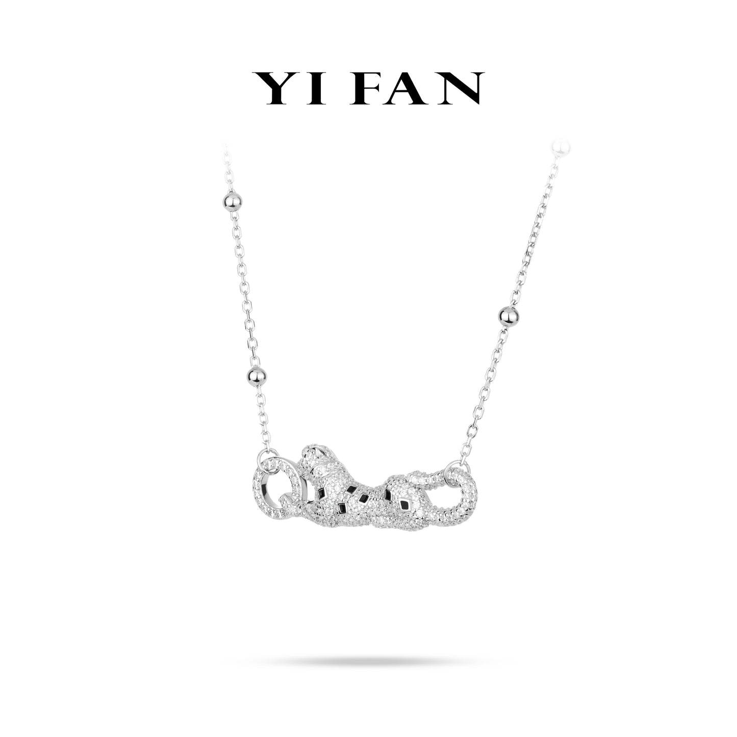 Welfare Exclusive Animal collection: "Running Cheetah" detailed Necklace (Unisex)