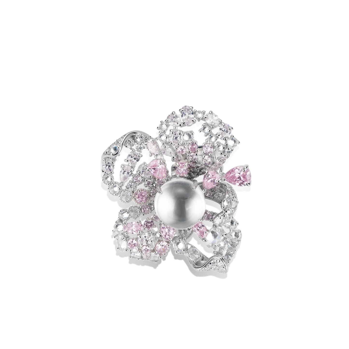 High Jewelry collection:Icy Burmese Jade Multi-purpose Romance Ring & Pendant