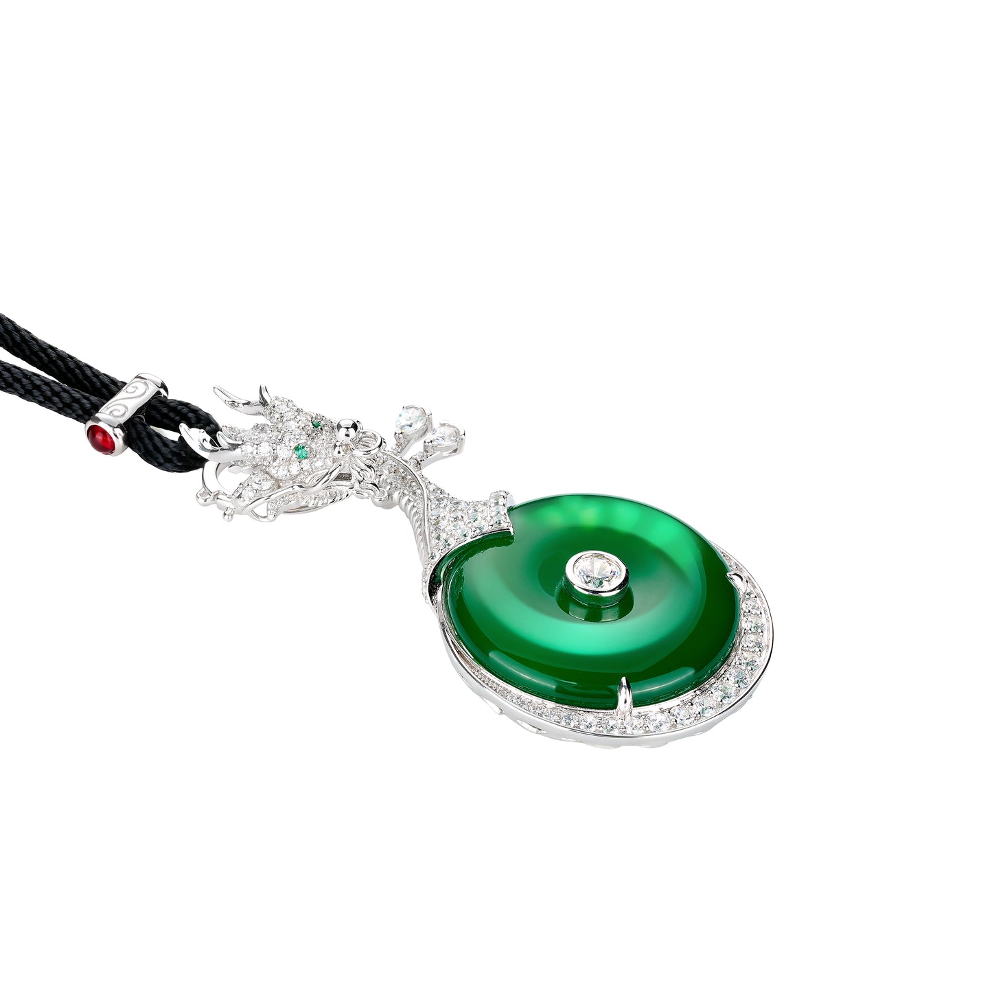 Promotion design: Luxury "One son of dragon" 'Ping An Kou' detailed pendant