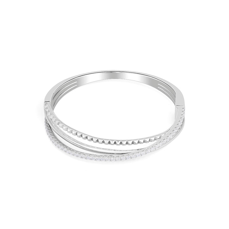 Minimalist collection:Starry in the sky Bypass Bangle