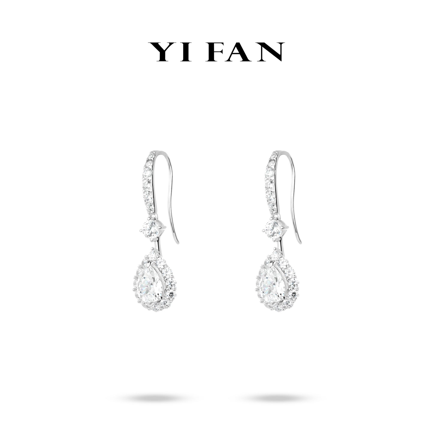 Minimalist collection: Modern"Dynamic Water Droplets" delicate dangle Earrings