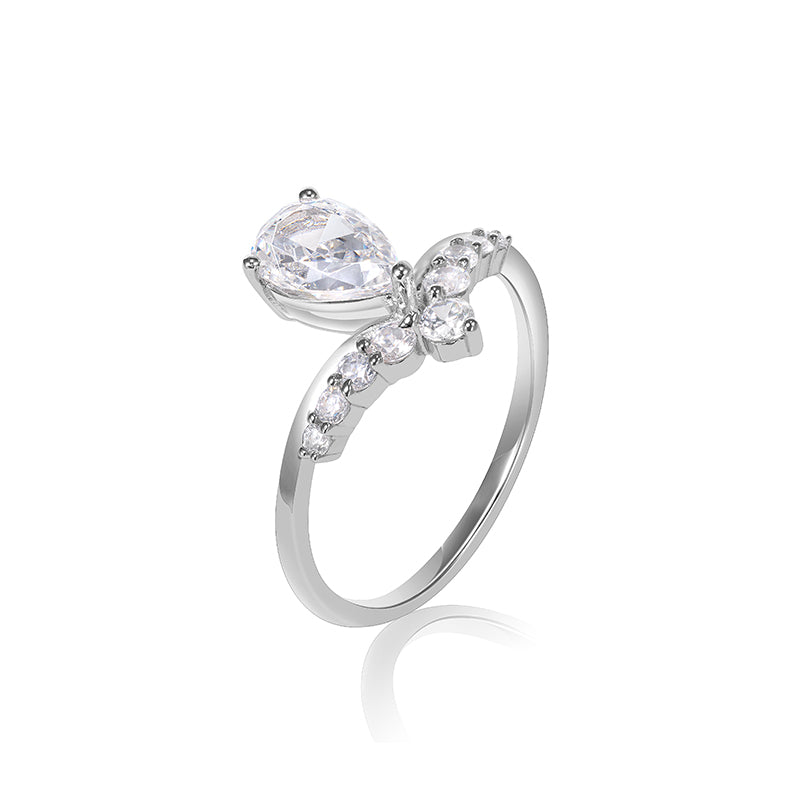 Promotion Wedding collection: Teardrop crown ring