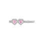 Preorder hair collection: Pink hearts hairclip