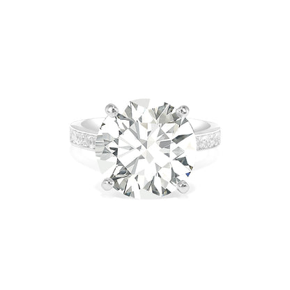 Promotion design: Brilliant-cut 4 prongs Solitaire ring (6 carat)