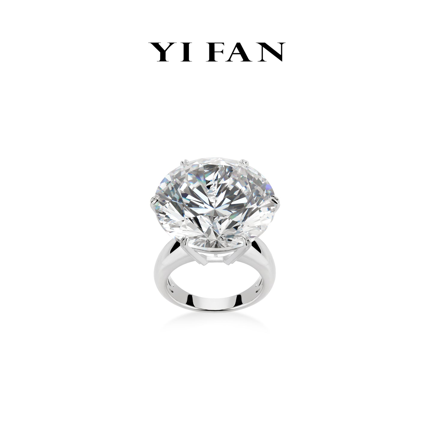 Magnificent High Jewelry collection: Luxury “Brilliant Stellar Glow Purity” High-End Couture Ring