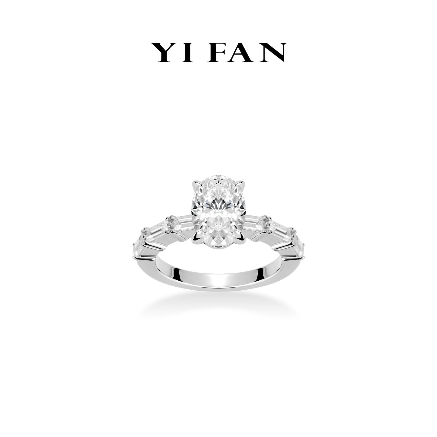 Welfare Exclusive Wedding collection: Timeless Elegance "Eternal Sparkle Prestige" delicate Ring