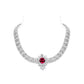 Limited edition：Royal Red Luxury evening necklace