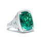 Synthetic Emerald collection: The Secret Land Ring