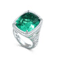 Synthetic Emerald collection: The Secret Land Ring