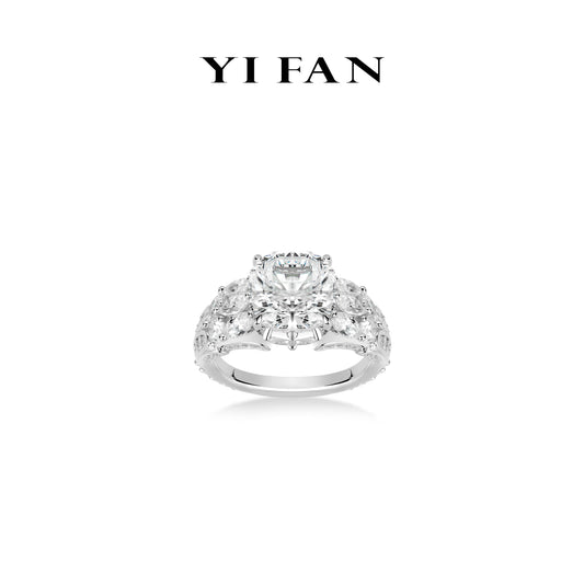 Ethereal Sparkle Collection: Magnificent Brilliance "Allure of Eternal Sparkle" exquisite detailed Ring