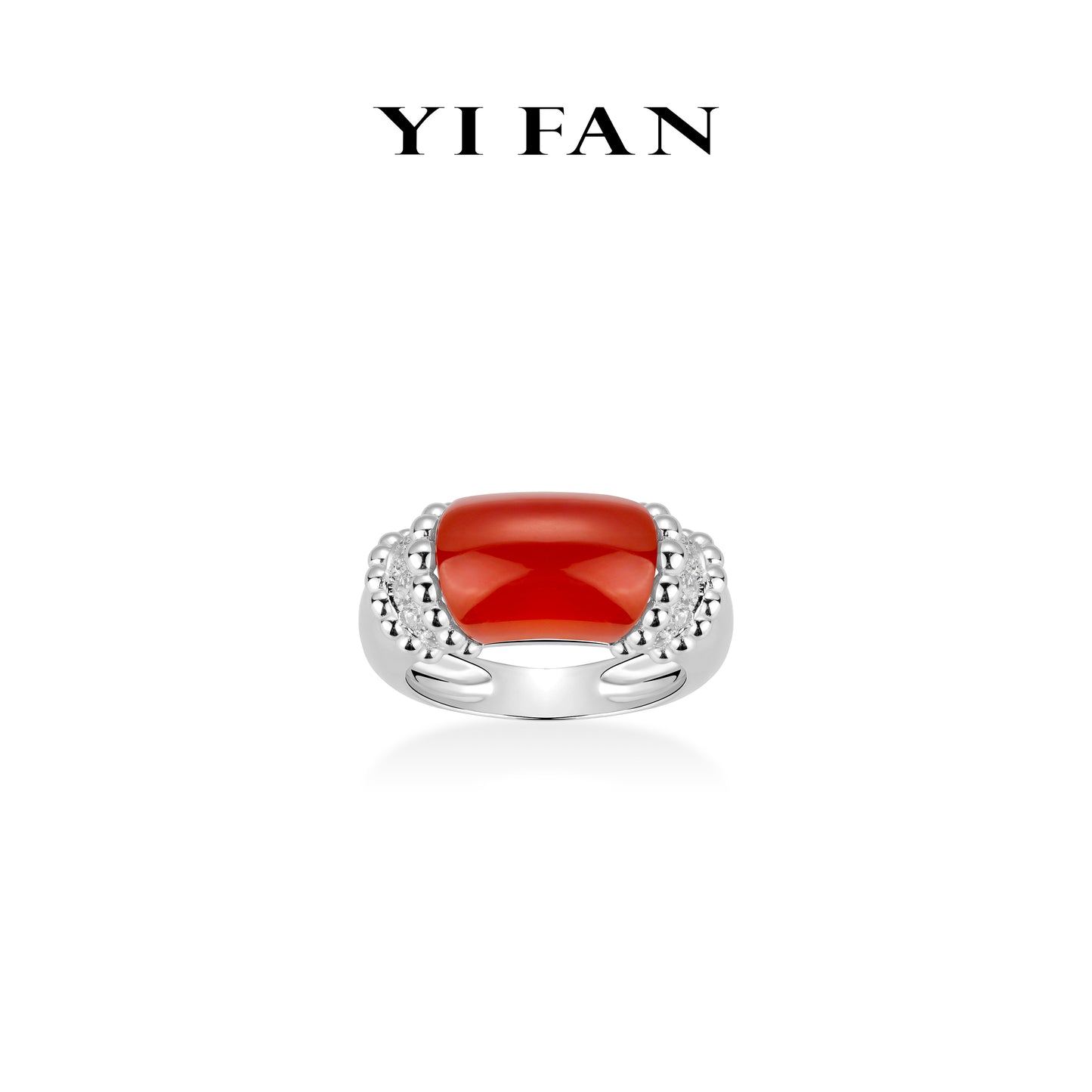 Pre-order Welfare Exclusive Minimalist collection: Modern "Red LuLuTong" Ring (Unisex)