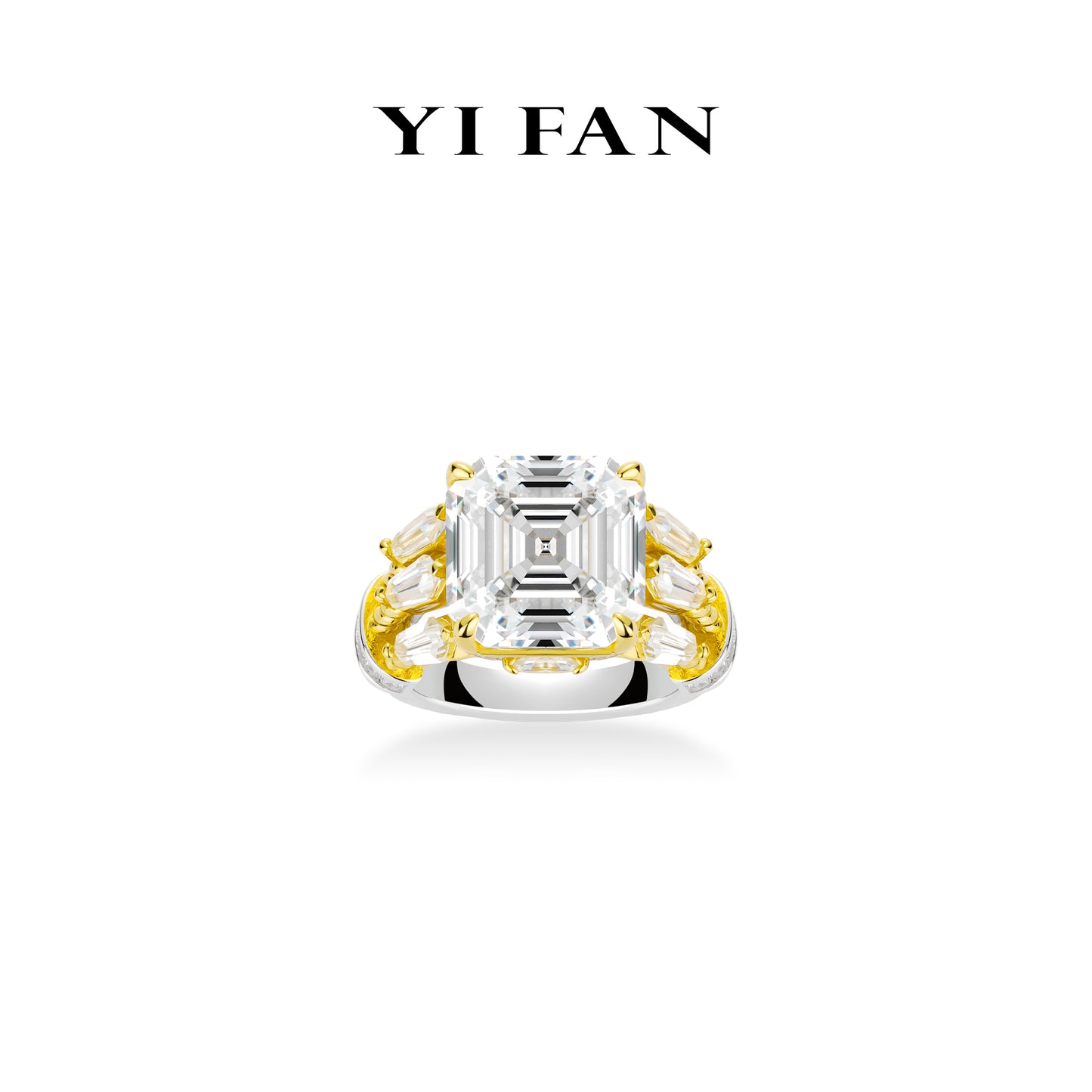 High Jewelry collection: Luxury “Asscher-cut Rock” magnificent Ring