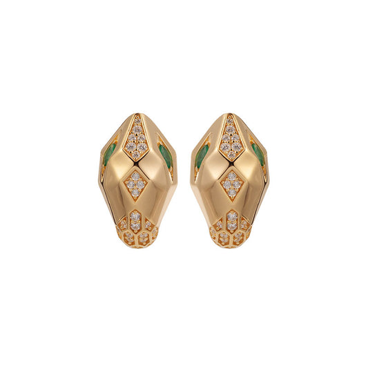 Retro collection: Vintage Style Serpent earrings