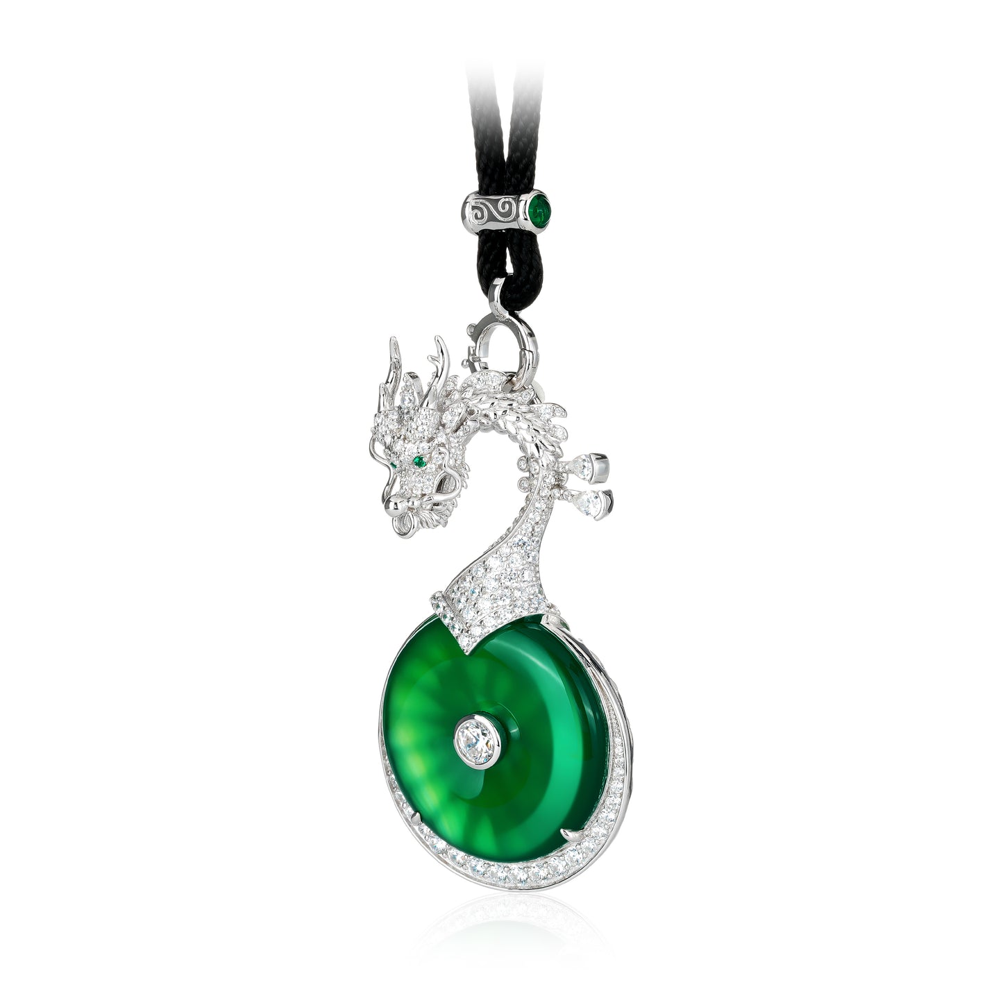 Promotion design: Luxury "One son of dragon"  'Ping An Kou' detailed pendant