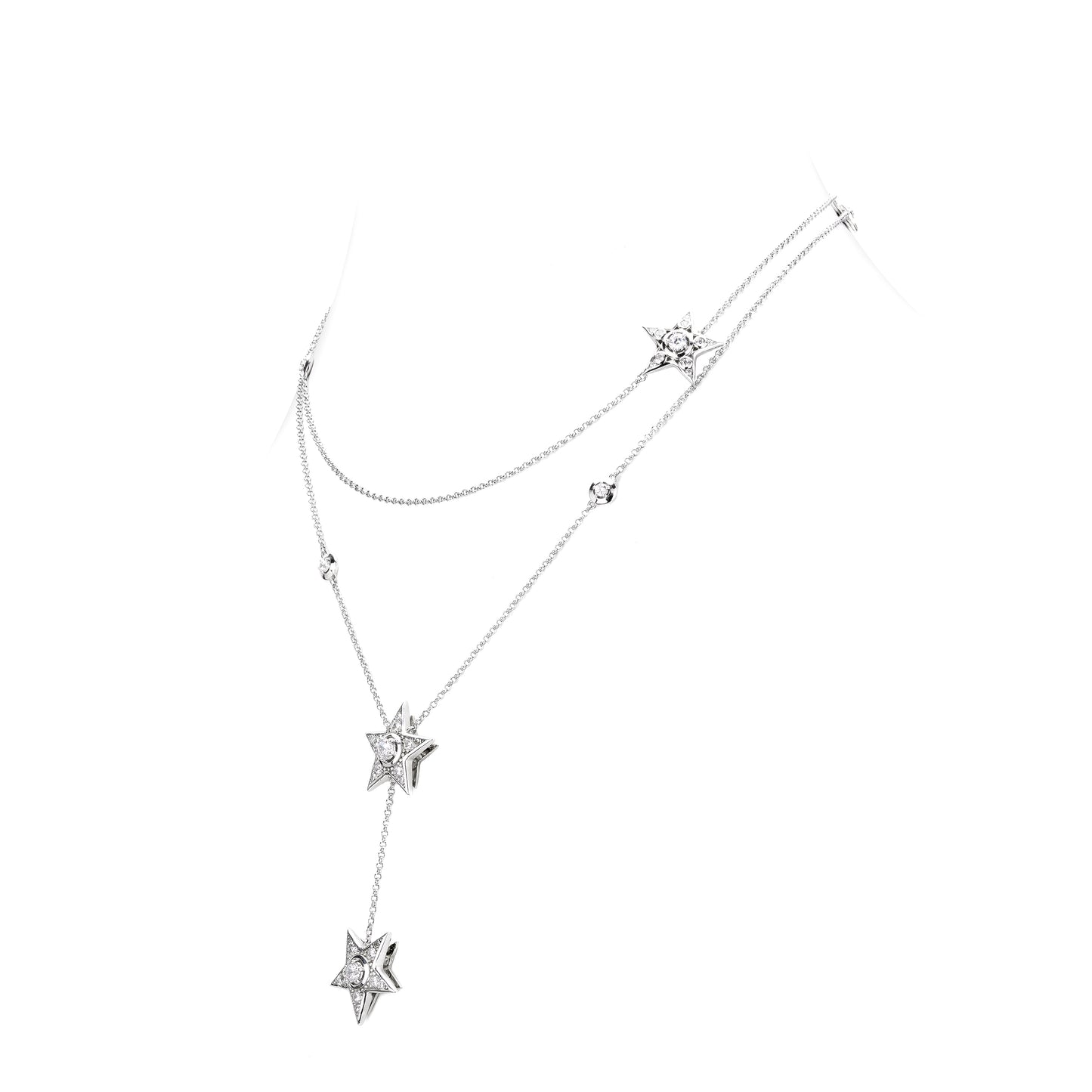 Christmas collection：Stars in the universe long body chain