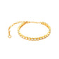 Promotion design: Golden bubble tennis Bracelet