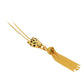 Golden Cheetah Tassel necklace, multi-function