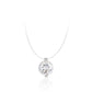 Promotion design: Brilliant cut Eco-friendly artificial diamond necklace