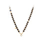 High Jewelry collection: Multi-purpose "Golden treasure with Agalloch Eaglewood beads" detailed Necklace