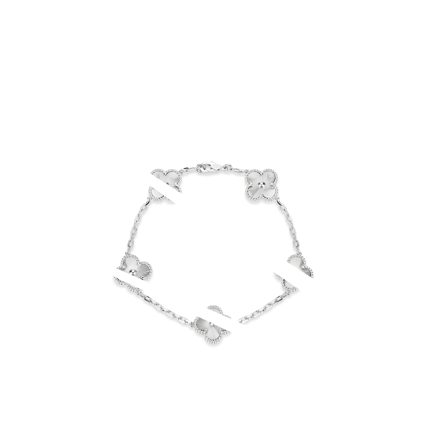 Welfare Exclusive: Modern CNC Lucky clover Bracelet