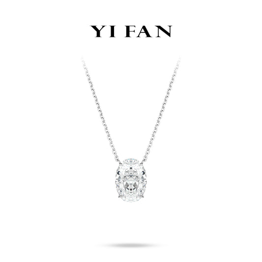 High Jewelry collection: “Stellar Oval Radiance”  High-End Necklace (13 carat)