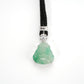 Pre-order High jewelry collection: Big Green Blossom Jade Maitreya "Laughing Buddha" Pendant Necklace