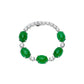 Temperament Luxury Ice Green Qingshan Dai Bracelet