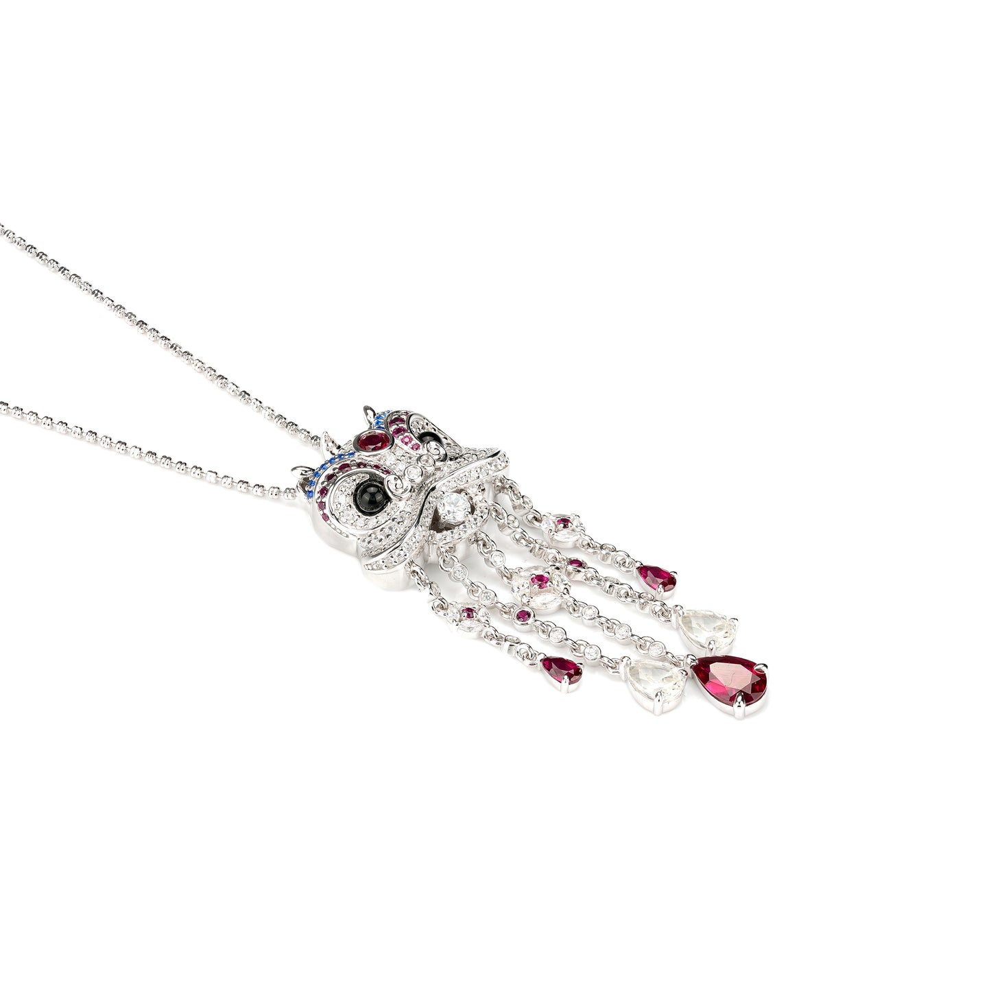 "Lion Dance Fringe Pendant"