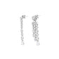 Wedding collection: Luxury "Perfume Bottle" Tassel AB style earrings