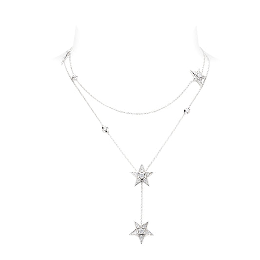 Christmas collection：Stars in the universe long body chain