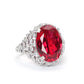 High Jewelry Ruby color collection: Luxury "Pigeon Egg Rock" detailed Ring