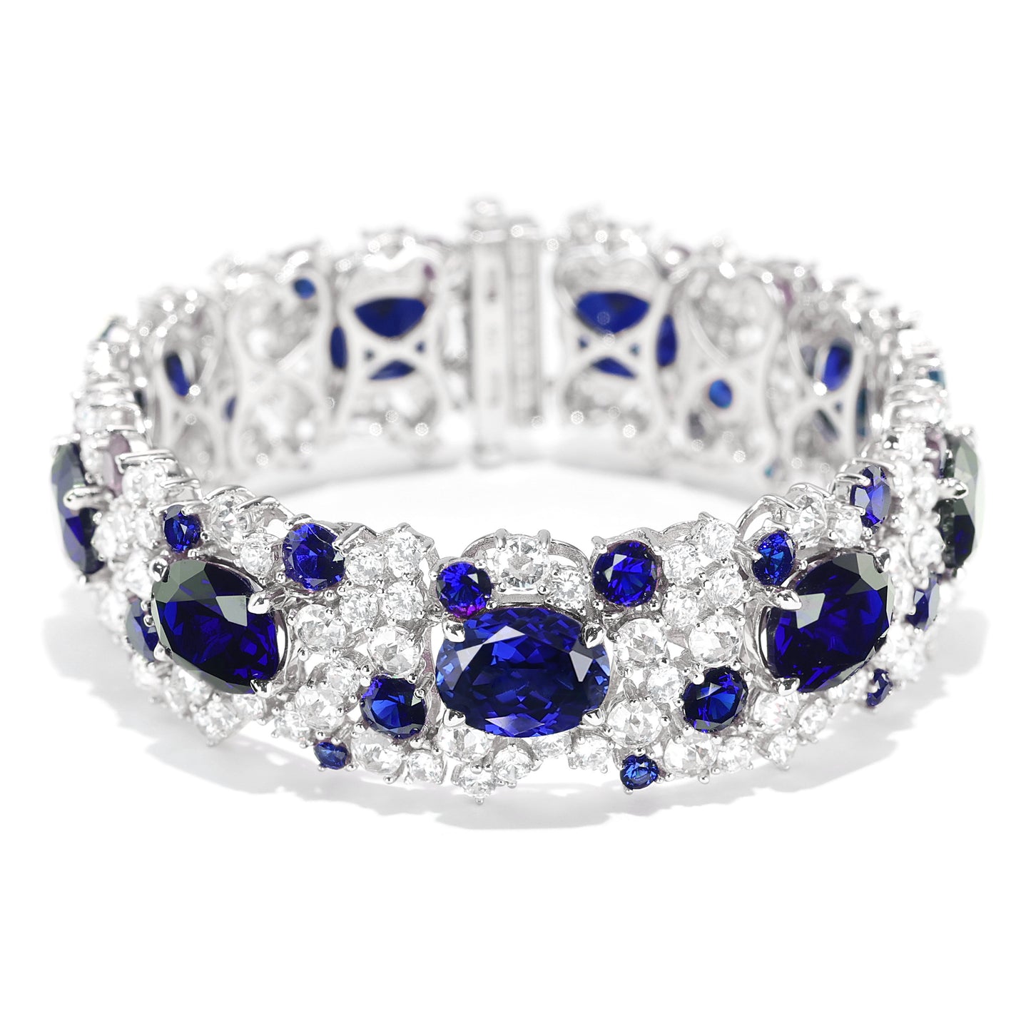 Christmas Promotion：Royal Blue Oval shape Luxury bracelet