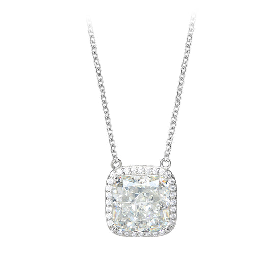 G color collection: Modern "Icy Milky Way" Pendant Necklace (10 carat)