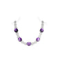 Limited edition：Mystic Purple Evening Gala Necklace.