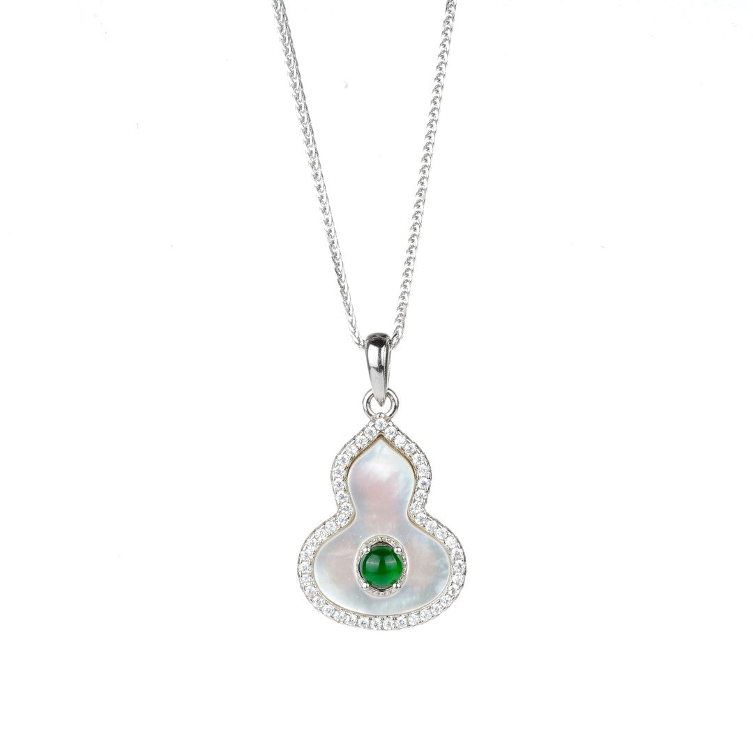 Promotion design：Winter snow Bottle gourd  "Hulu" necklace