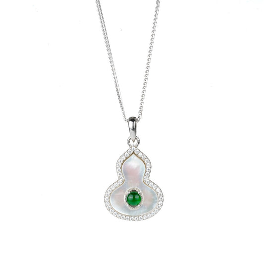 Promotion design：Winter snow Bottle gourd  "Hulu" necklace