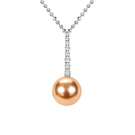 Promotion design: Golden "Easter Egg" modern necklace