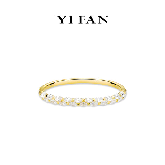 Pre-order Golden time collection: Modern "Oval by Oval" Matching Unique Bracelet/Bangle