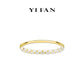 Pre-order Golden time collection: Modern "Oval by Oval" Matching Unique Bracelet/Bangle