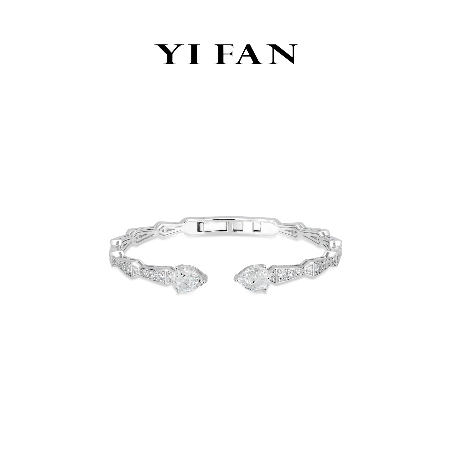 Ethereal Sparkle Collection: Modern "Dual Starlight Elegance" unique Open Bracelet/Bangle