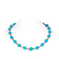 Limited edition: "Handcrafted Vintage style Dyed Blue Turquoise" Necklace