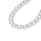 Wedding collection: Brilliant-cut Tennis chain necklace, (Solitairs 5 carat)