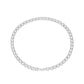 Wedding collection: Brilliant-cut Tennis chain necklace, (Solitairs 5 carat)