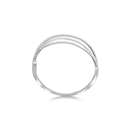 Minimalist collection：Starry in the sky Bypass Bangle