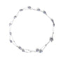 Promotional design Multi-purpose natural Grey freshwater pearls multi-layer fashionable necklace, sterling silver.