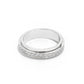 Wedding collection: Fidget Spinner full stone ring, sterling silver