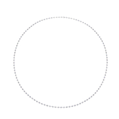 High jewelry collection: Bezel Bubble "Starry Sky" Tennis long chain