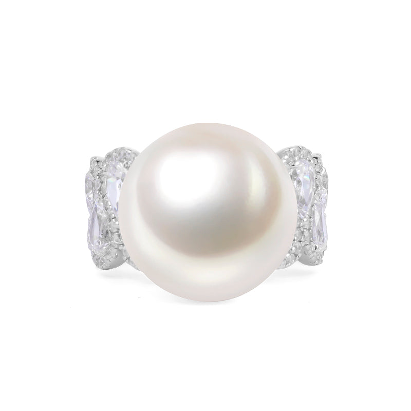 White"Easter Egg" wideband Ring