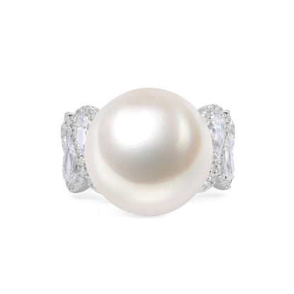 White"Easter Egg" wideband Ring