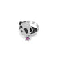 Promotion design The nature collection: Panda ring, sterling silver.